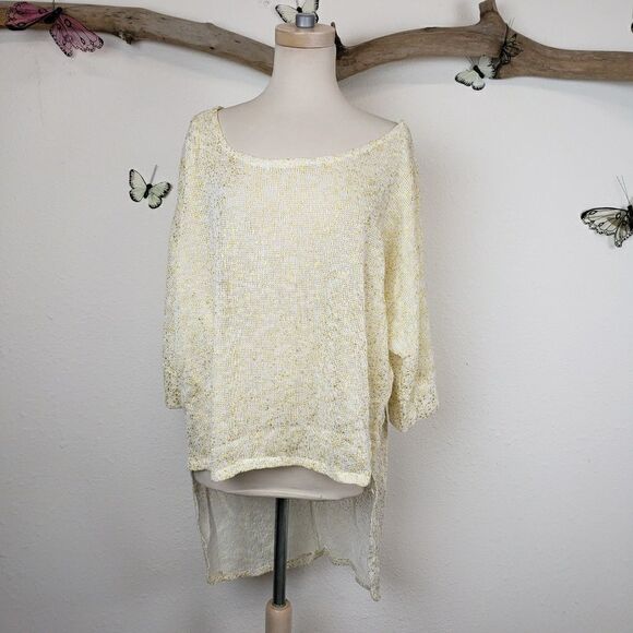 Hot Ginger  semi sheer mesh tunic  XL - Picture 4 of 7